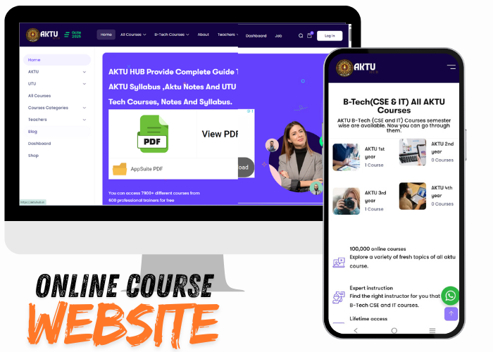 Aktuhub — Education Platform